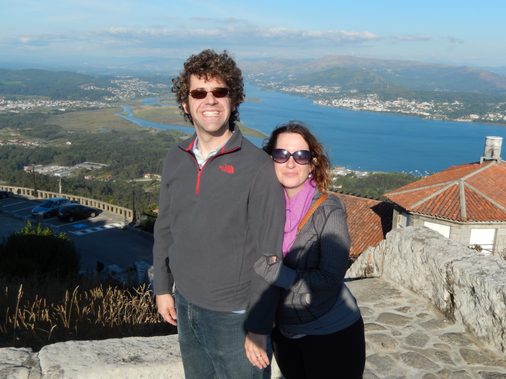 On top of Mount Tecla, all covered with cheese...