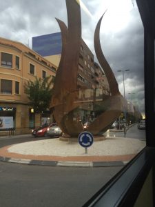 Roundabout in Castellón