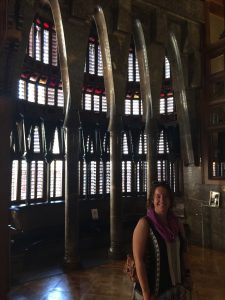 Typical arches that recur in Gaudi's work